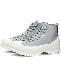 grey lugged converse