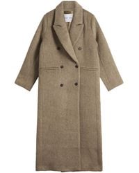 Samsøe & Samsøe - Sajilla Hairy Wool Coat - Lyst