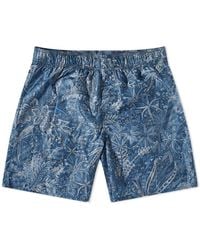 A.P.C. - X Liberty Forrest Shorts - Lyst