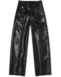 Anine Bing - Carmen Recycled Leather Pant - Lyst