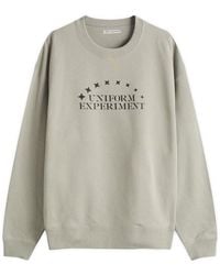 Uniform Experiment - Stencil Logo Sweatshirt - Lyst