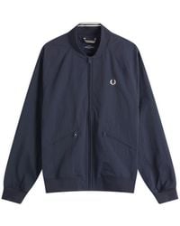 Fred Perry - Textured Tennis Bomber Jacket - Lyst