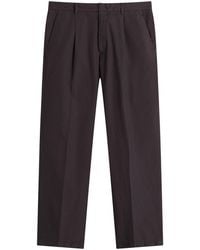 AURALEE - Garment-Dyed Shuttle Weather Trouser - Lyst
