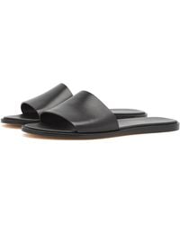 Common Projects - By Common Projects Leather Slides - Lyst