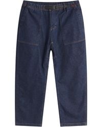 Gramicci - Stretch Denim Loose Tapered Pants - Lyst