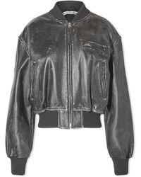Acne Studios - New Lomber Leather Jacket - Lyst