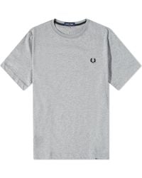 Fred Perry - Crew Neck T-Shirt - Lyst