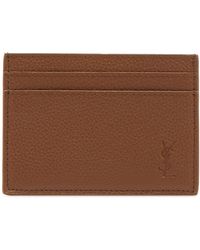 Saint Laurent - Men Pcc(172y) Eb Card Case - Lyst