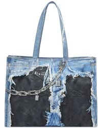 Acne Studios - Trompe L'Oeil Print Tote Bag - Lyst