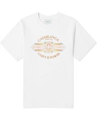 Casablancabrand - Unity Is Power T-Shirt - Lyst