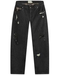 Dime - Secret Baggy Denim Jeans - Lyst