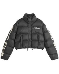 Amiri - Bones Cropped Padded Jacket - Lyst