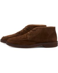 Drake's - Crosby Moc Toe Chukka Boots Suede - Lyst