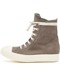 Rick Owens - High Top Lace Up Sneaker - Lyst
