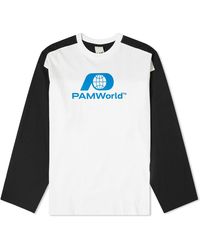Pam - Bi Colour Oversized Long Sleeve T-Shirt - Lyst