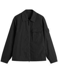 Stone Island - Ghost Weatherproof Cotton Canvas Shirt Jacket - Lyst
