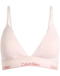 Calvin Klein - Icon Lightly Lined Triangle Bra - Lyst
