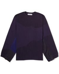 Toga - Long Sleeve Garment Dye T-Shirt - Lyst