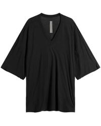 Rick Owens - V Neck Tommy T-Shirt - Lyst