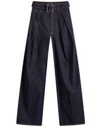 Sportmax Jeans Blanc in Blue | Lyst Australia