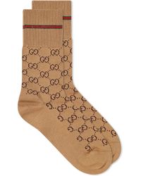 Gucci - Web-detail GG Socks - Lyst
