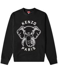 KENZO - Elephant Classic Crew Sweat - Lyst