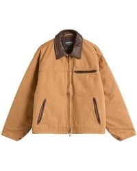 FRIZMWORKS - Heavy Canvas Destroyed Work Jacket - Lyst