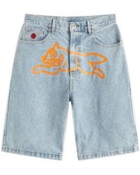 ICECREAM - Running Dog Denim Shorts - Lyst