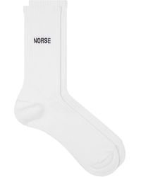 Norse Projects - Bjarki Logo Sock - Lyst