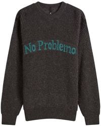 No Problemo - Waffle Knit Jumper - Lyst
