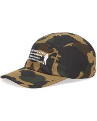 A Bathing Ape - Crinkle Effect 1St Camo Jet Cap - Lyst