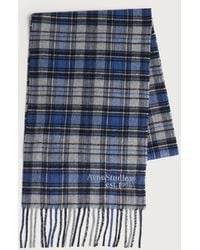 Acne Studios - Canada Cashmere Check Scarf - Lyst