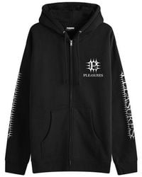 Pleasures - Spike Zip Hoodie - Lyst