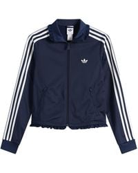adidas - Pleated Firebird Track Top - Lyst