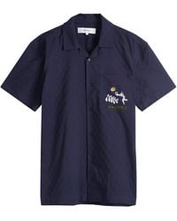 Palmes - Garden Short Sleeve Shirt - Lyst