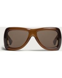 Saint Laurent - Saint Laurent 902 Howl Sl Logo Sunglasses - Lyst