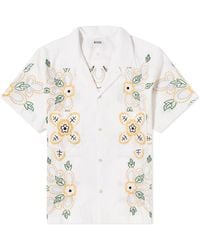 Bode - Embroidered Buttercup Vacation Shirt - Lyst