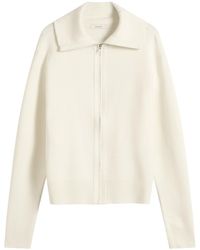 Entire studios - Knit Zip Up Jacket - Lyst