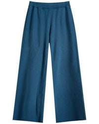 Skims - Deconstructed French Terry Wide Leg Pant - Lyst