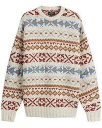 Beams Plus - Fair Isle Jumper - Lyst