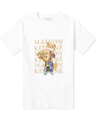 Maison Kitsuné - Fox Champion Regular T-Shirt - Lyst