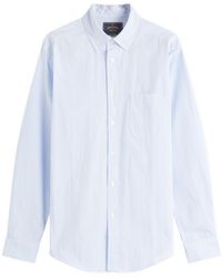 Portuguese Flannel - Atlantico Seersucker Stripe Shirt - Lyst