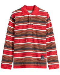 Damson Madder - Noah Cinch Rugby Top - Lyst
