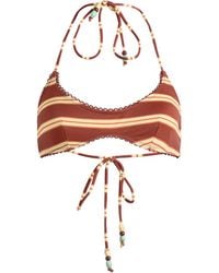 Damson Madder - Trudi Reversible Bikini Top - Lyst