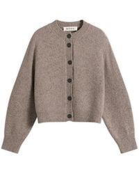 Rohe - Statement Mouliné Cardigan - Lyst