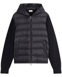 Moncler - Hybrid Zip Through Hooded Jacket - Lyst