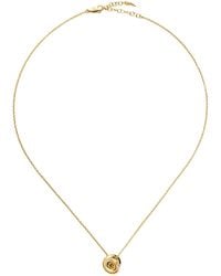 Missoma - X Lucy Williams Pave Knot Pendant Necklace - Lyst