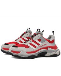 Balenciaga Gucci X Triple S Sneaker in Brown for Men Lyst