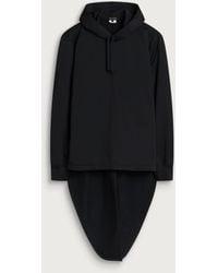 Comme des Garçons - Cotton Blend Drop Hem Hoodie - Lyst