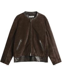 Our Legacy - Suede Drift Jacket - Lyst